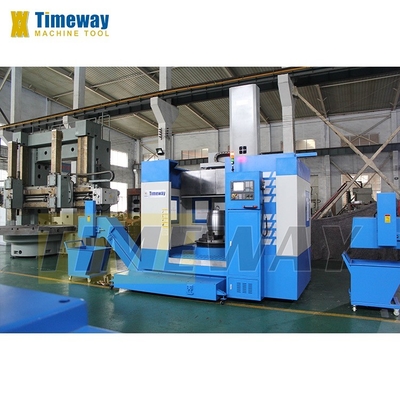 Torno CNC verticale ISO40 a fusione con spirale per pezzi pesanti di altezza e peso di 800 mm