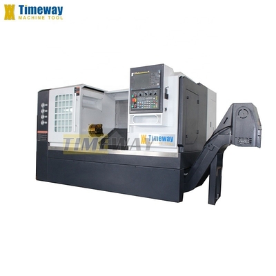 7.5 kw Potenza del motore principale Alto precisione letto inclinato tornio CNC per l'industria