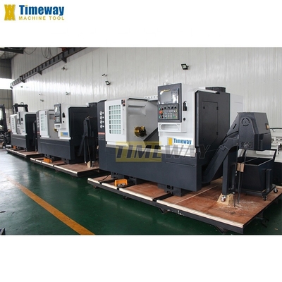 7.5 kw Potenza del motore principale Alto precisione letto inclinato tornio CNC per l'industria