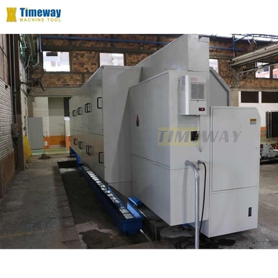 Macchine a tornio CNC orizzontali con funzione automatica e ripetibilità X/Y/Z mm ± 0.01