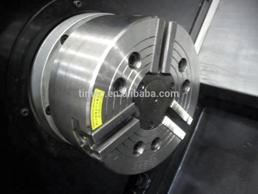 FANUC Twins Spindle Slant Bed CNC Lathe AK-25 con 12 stazioni utensili