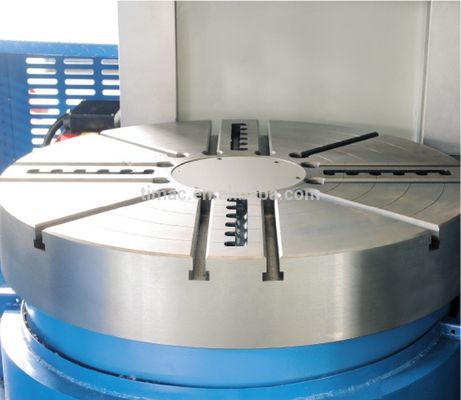 Potente macchina a tornio verticale CNC con capacità di potenza di 60 kW e percorrenza dell'asse Z di 800 mm