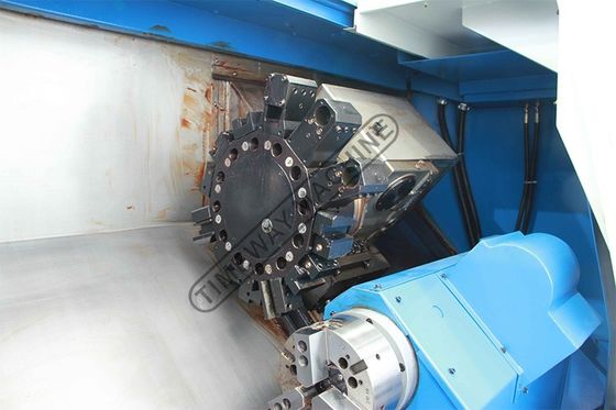 AK-25DS Doppio fusione CNC Tornibile La scelta perfetta per la lavorazione pesante