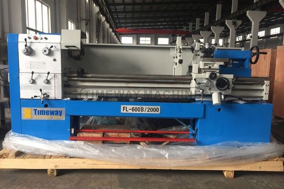 7.5kW Potenza del motore a mandrino Torno metallico pesante/Torno universale a letto spaziale Peso 3500 KG