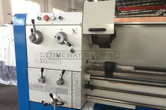 5.5kW High Speed Precision Gap Bed Lathe Machine per uso industriale