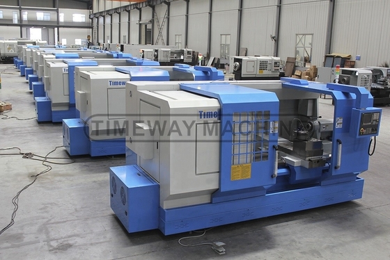 0.008mm Precisione di riposizionamento Torno CNC orizzontale per macchine industriali