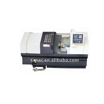 Torno CNC a funzione completa con 8 stazioni di posteggio utensili e caratteristiche avanzate Tipo letto inclinato