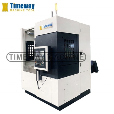 Azionamento rapido dell'asse Z di 10 m/min Piccola macchina a tornio verticale CNC per officine di riparazione di macchine