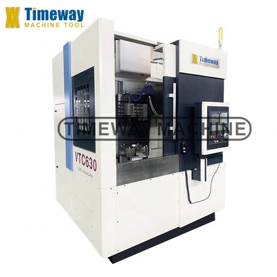 Azionamento rapido dell'asse Z di 10 m/min Piccola macchina a tornio verticale CNC per officine di riparazione di macchine