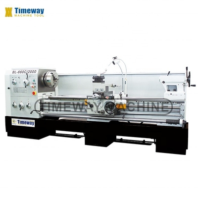 Altamente raccomandato 1640 Gear Head Gap Bed Lathe con 75mm Tailstock Quill Diametro