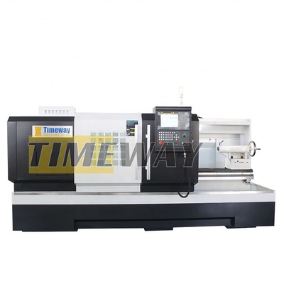 2630x1400x1550mm Torno CNC a letto piatto ad alta precisione con 4 stazioni di post utensili