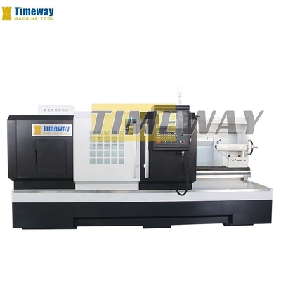 2630x1400x1550mm Torno CNC a letto piatto ad alta precisione con 4 stazioni di post utensili