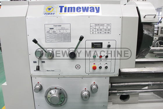 800 mm Swing Q-325F Torni metallici Grandi fori a fusione e velocità di alimentazione rapida 0 3740 mm/min