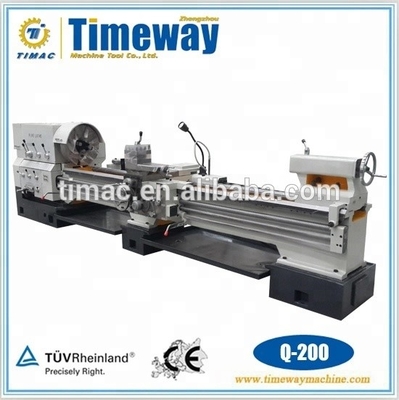 16-380rpm Spindle velocità manuale tubo orizzontale tornitore di filettatura per il campo petrolifero 130-270mm