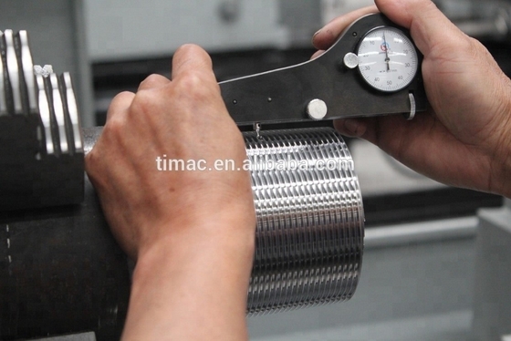 16-380rpm Spindle velocità manuale tubo orizzontale tornitore di filettatura per il campo petrolifero 130-270mm