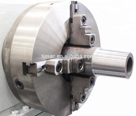 16-380rpm Spindle velocità manuale tubo orizzontale tornitore di filettatura per il campo petrolifero 130-270mm