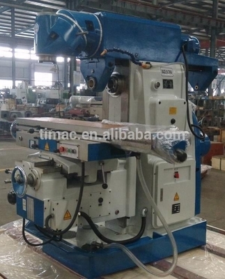 ISO40 Spindle Taper Swivel Head Knee Milling Machine US320 per applicazioni versatili