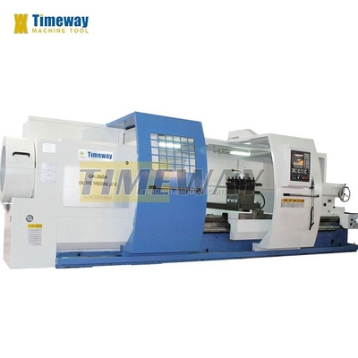 Macchina di tornitura a fili orizzontali per tubi CNC ad uso pesante di diametro massimo del tubo 340 mm