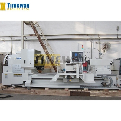 Macchina di tornitura a fili orizzontali per tubi CNC ad uso pesante di diametro massimo del tubo 340 mm