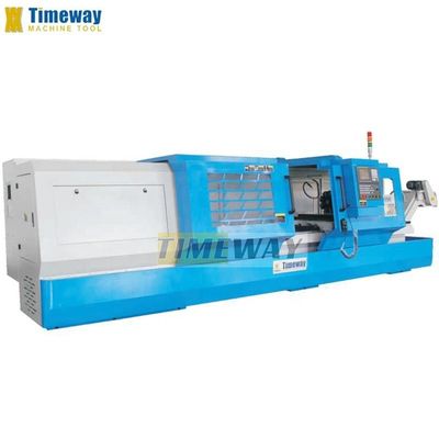 Torno CNC a letto piatto ad alta precisione con sistema di controllo CNC GSK e potenza del motore a mandrino da 11 kW