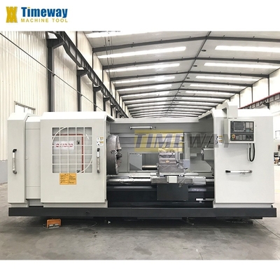 Sistema di controllo FANUC Torno CNC a olio con 9 tonnellate di peso