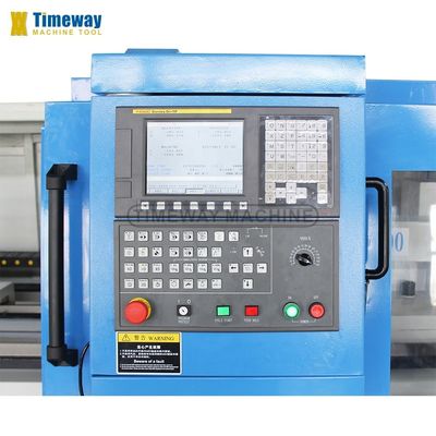 800 mm Swing High Precision CNC Flat Bed Machine Tool con precisione di posizionamento ± 0.03