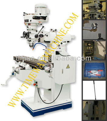 M330A con spindle con R8 e dimensione del tavolo 330x1370