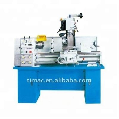 Capacità di lavorazione della luce Torno manuale di precisione per tornitura multifunzionale 1,5 kW