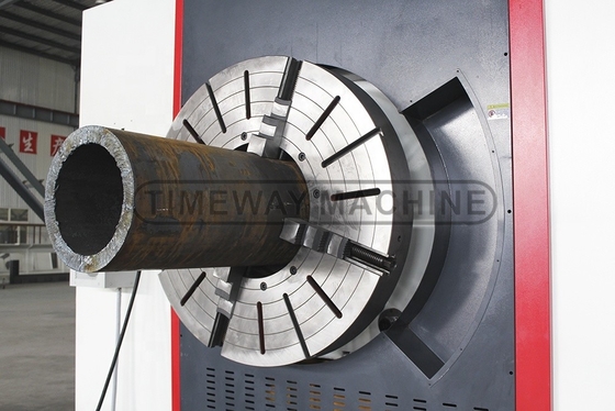 3000mm Max. Lunghezza del pezzo di lavoro Lato di tornitura per filtraggio del tubo con potenza del motore a mandrino da 22 kW