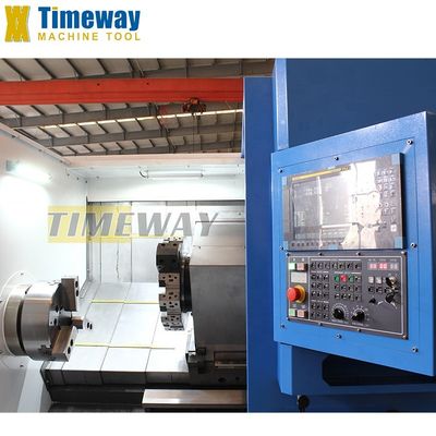 Fabbricazione di macchine a tornitura CNC CK-80 a letto inclinato in metallo per tornitura standard di diametro 460 mm