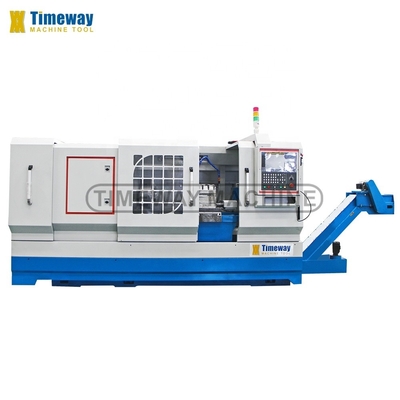 4-Stazione di strumento post QK-300F CNC Oil Country Torno Perfetto per il giro del filo del tubo