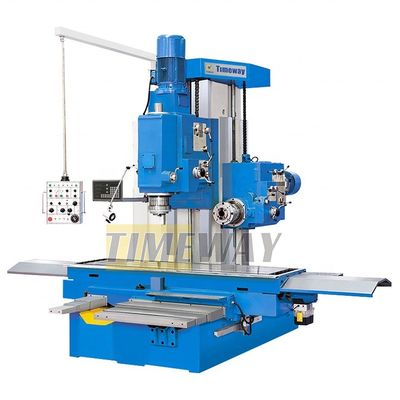 2400 mm x 650 mm Dimensione del tavolo da lavoro Macchina da trapano e fresatura di tipo letto con singolo mandrino