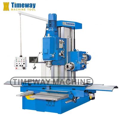 2400 mm x 650 mm Dimensione del tavolo da lavoro Macchina da trapano e fresatura di tipo letto con singolo mandrino