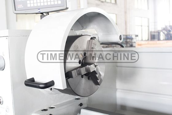 Metall Turning 410mm Swing Horizontal Lathe Machine Tool con e 0,01mm Rotondità