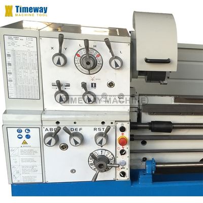 2200/2750/3250x1080x1370 Alta rigidità testa di ingranaggio macchina a tornio a letto aperto per il vostro laboratorio