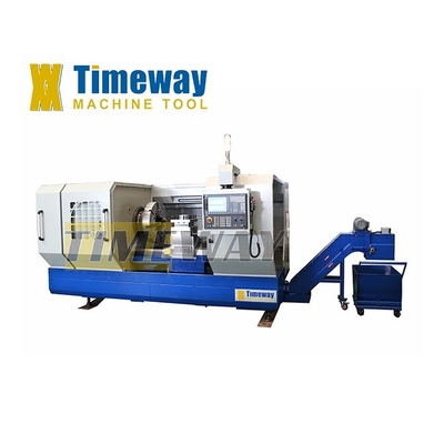 QK-255F Serie CNC Oil Country Lathe Pipe Thread Machining Center con 420mm X Axis Travel