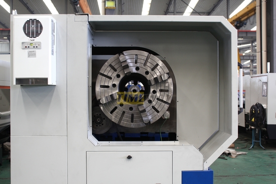 QK-255F Serie CNC Oil Country Lathe Pipe Thread Machining Center con 420mm X Axis Travel