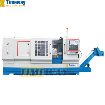 Single Spindle CNC Oil Country Lathe QK-300F Il tuo partner per la tornitura del filo di tubo