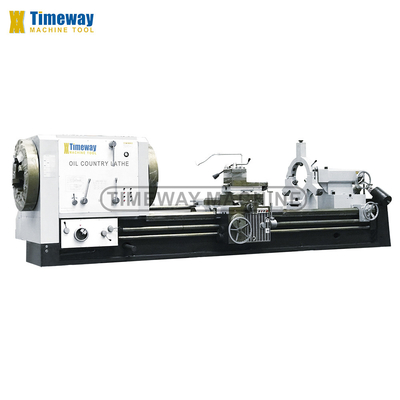 Q-360F Torno a fili di tubi Max. Swing Over Cross Slide 610mm Spindle Bore 360mm