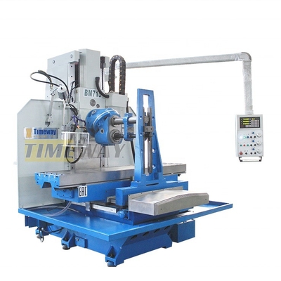670 mm travaggio croce-asse Y metallo letto tipo fresatrice BM715 per la produzione industriale