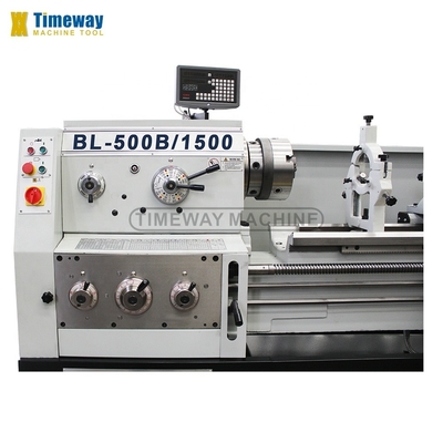 710 mm Max. Swing Over Gap Centrale Orizzontale Tornitrice per Torno Metallico Industriale