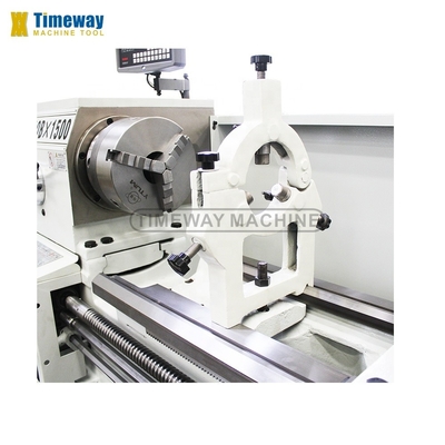 710 mm Max. Swing Over Gap Centrale Orizzontale Tornitrice per Torno Metallico Industriale