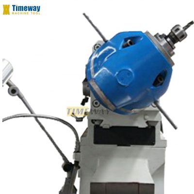 Fresatrice universale per la lavorazione dei metalli a testa girevole, tipo ginocchio, angolo della tavola di lavoro ± 360°
