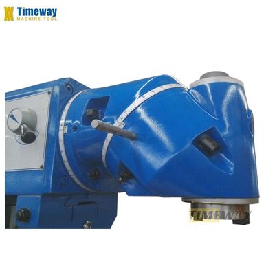 Fresatrice universale per la lavorazione dei metalli a testa girevole, tipo ginocchio, angolo della tavola di lavoro ± 360°