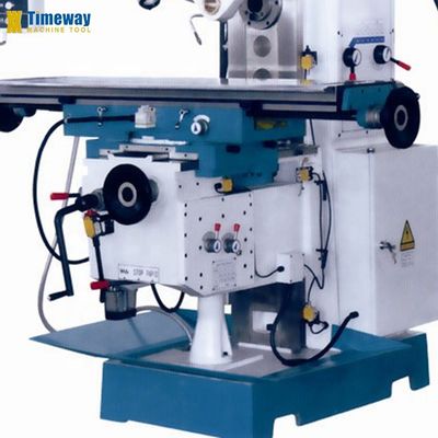 Macchina di fresatura universale a tipo ginocchio 2220x1660x2020 Modello e combinazione di testa girevole a torretta