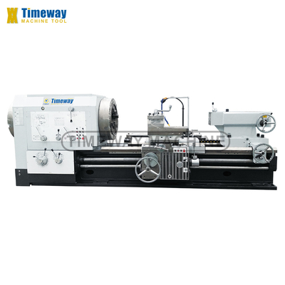 Torno Q-330 per tubi elettrici a 4 mascelle di carico medio larghezza letto metallico 755 mm