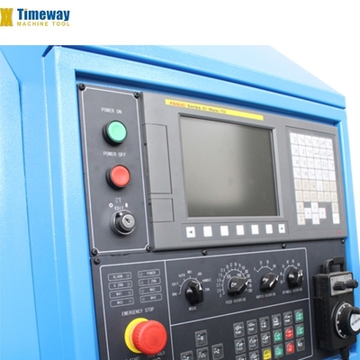 1640mm Swing Flat Bed CNC Lathe Machine con peso 9800KG e richieste del cliente