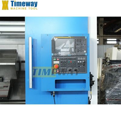 Velocità di tornitura del metallo Torno CNC con 550 mm di percorrenza dell'asse Z e coppia di taglio di 12 Nm