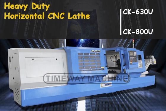 Tornitore CNC a media forza CK-800U Timeway Precision Metal Turning con postazione utensile a 6 stazioni
