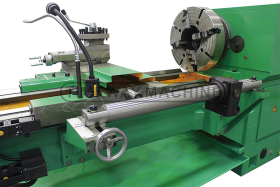 220 mm Larghezza del letto Paese del petrolio Torno a grande foratura per metallo Q-225 filo di tubo Torno orizzontale